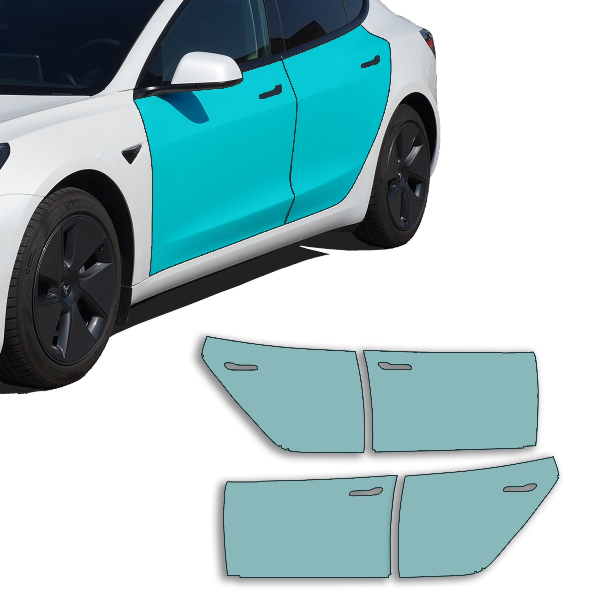 Copertura Privacy Per Fotocamera Interna Tesla - Adesivo Rimovibile Per Model 3, Y, S, X - Foto 2