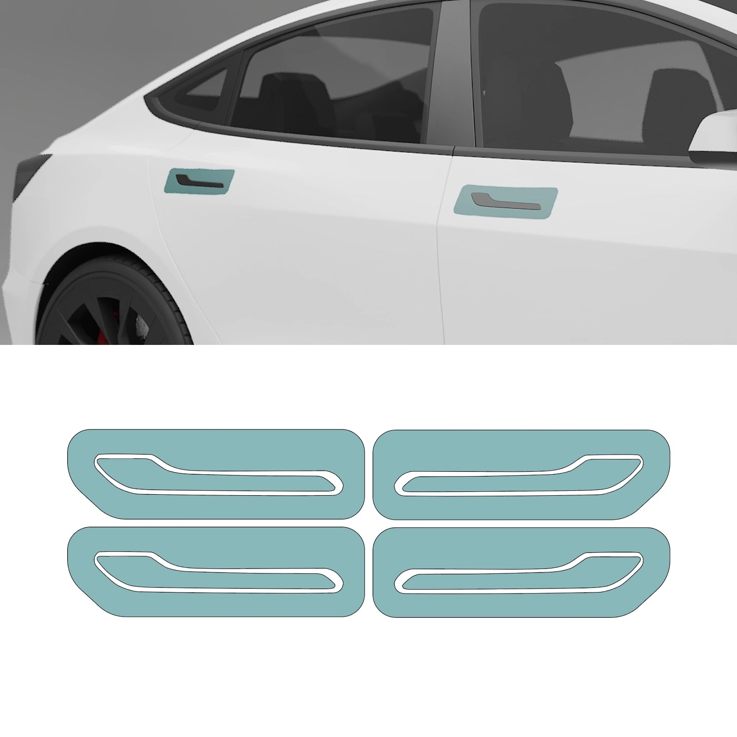 FDAIUN Pellicola protettiva in TPU PPF per Tesla modello 3 Highland 2024, senza bolle, con accessori di installazione, 2 pezzi (paraurti anteriori+fari FDAIUN Pellicola protettiva in TPU PPF per Tesla modello 3 Highland 2024, senza bolle, con accessori di installazione, 2 pezzi (paraurti anteriori+fari