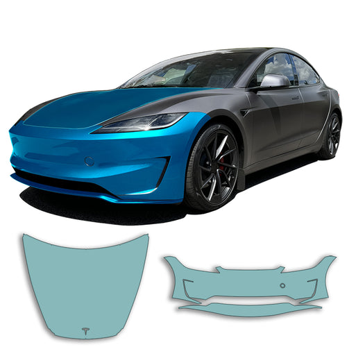 Model 3 "Highland" Performance Frontkit Regular – set di pellicole protettive PPF per il frontale