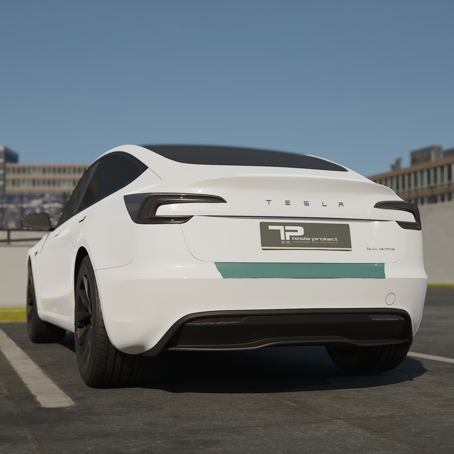 Model 3 Pellicola protettiva PPF per vernice per il bordo di carico