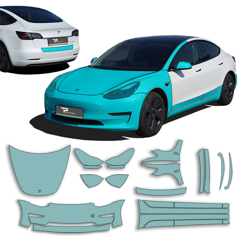 Model 3 Ultimate Kit – Ampio kit di pellicola protettiva PPF per tutti i componenti esposti