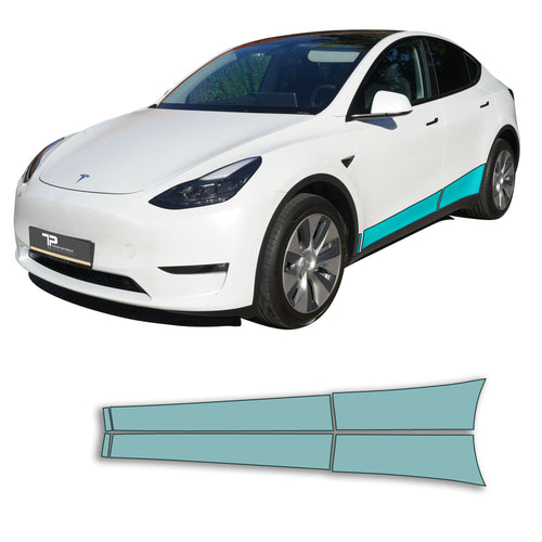 Model Y Sidekit large – Pellicola protettiva PPF per vernice per la zona inferiore della
