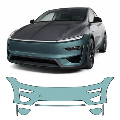 Pellicola protettiva per vernice ad alte prestazioni "Juniper" per paraurti PPF del modello Y