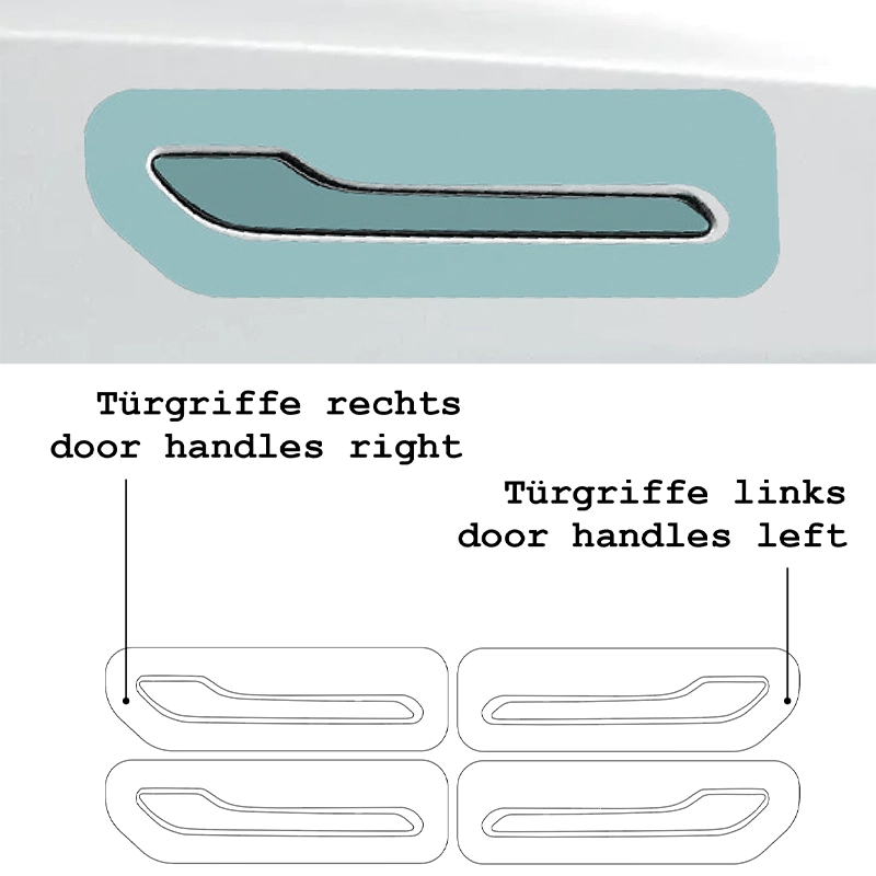 Maniglie delle portiere